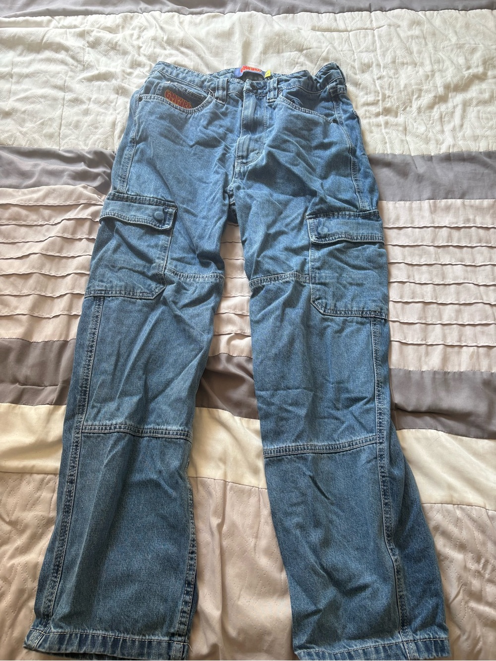 Empyre Men’s Straight “Cargo Denim” Jeans 28 x 31